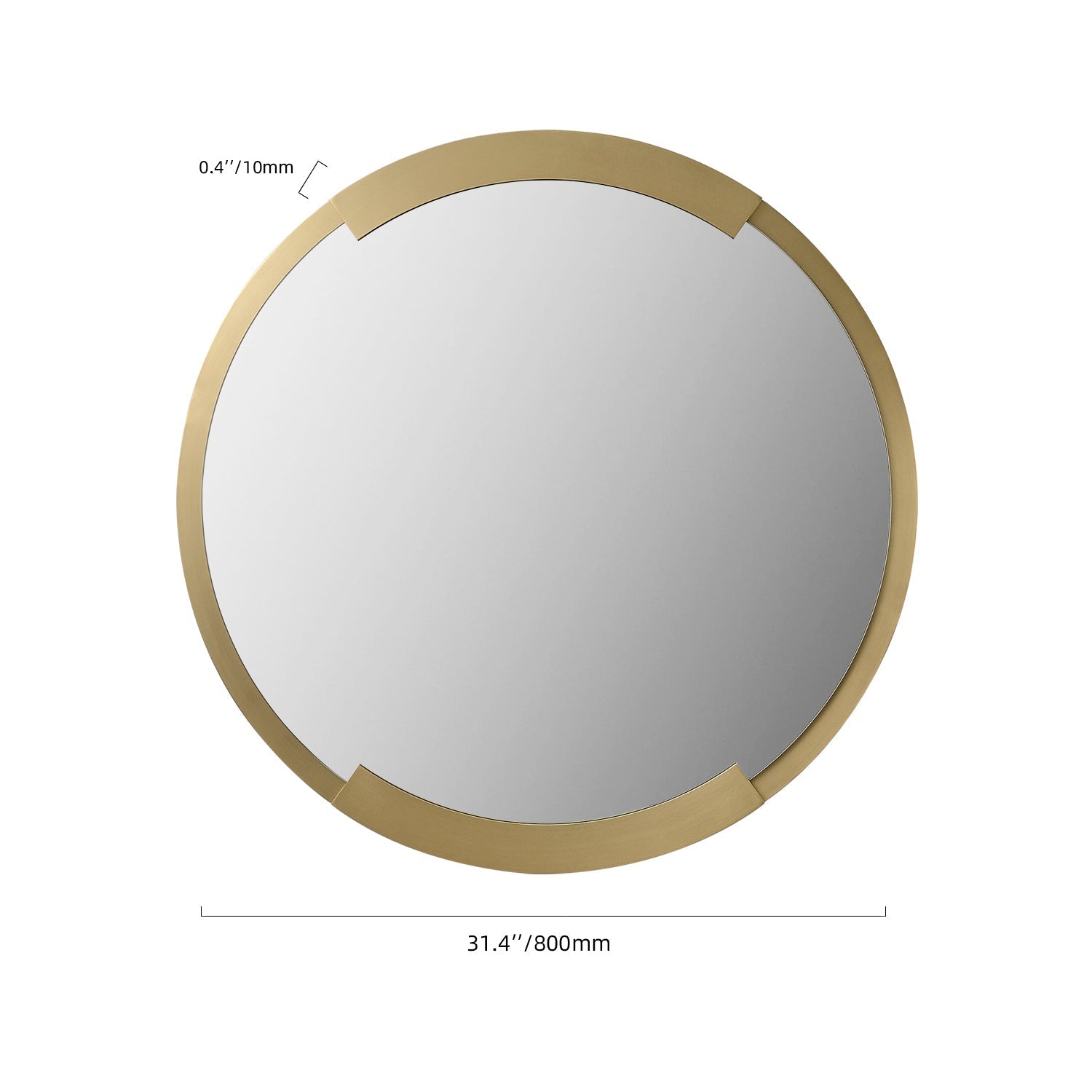 gold scalloped frame