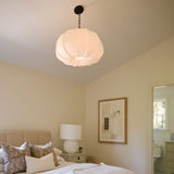Bayu Pendant — Southeast Asian Artisan Hanging Light with Warm Airy Glow