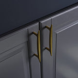 Modernist Soild Gold Brass Cabinet Handles And Kitchen Cupboard Knobs