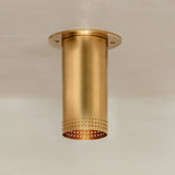 Berg Flush Mount - Designer Perforated Steel Downlight