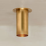 Berg Flush Mount - Designer Perforated Steel Downlight