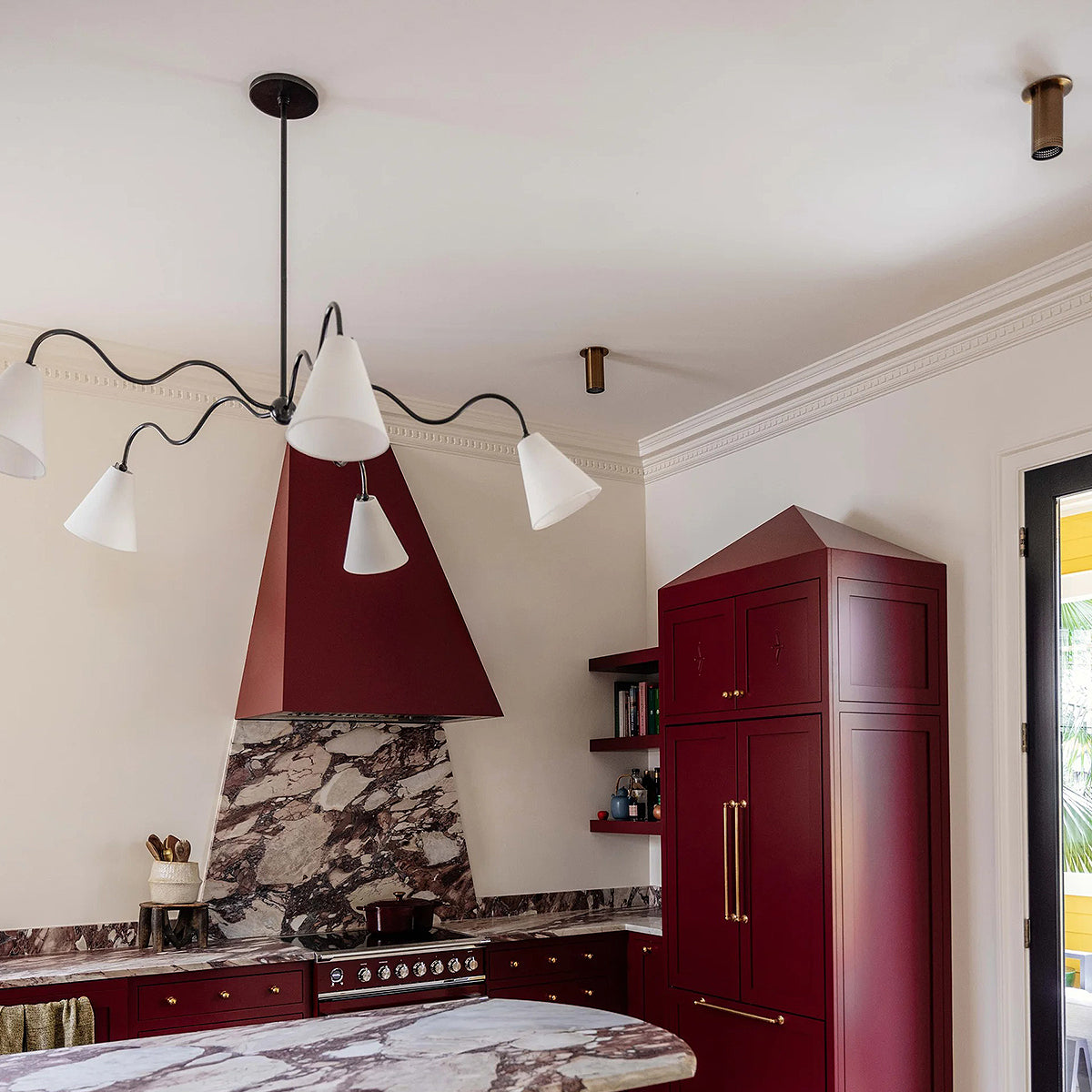 Berg Flush Mount - Designer Perforated Steel Downlight