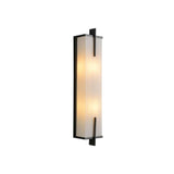 wall sconce in black marble