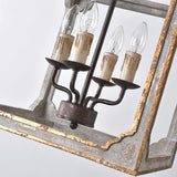 rustic lantern lamp