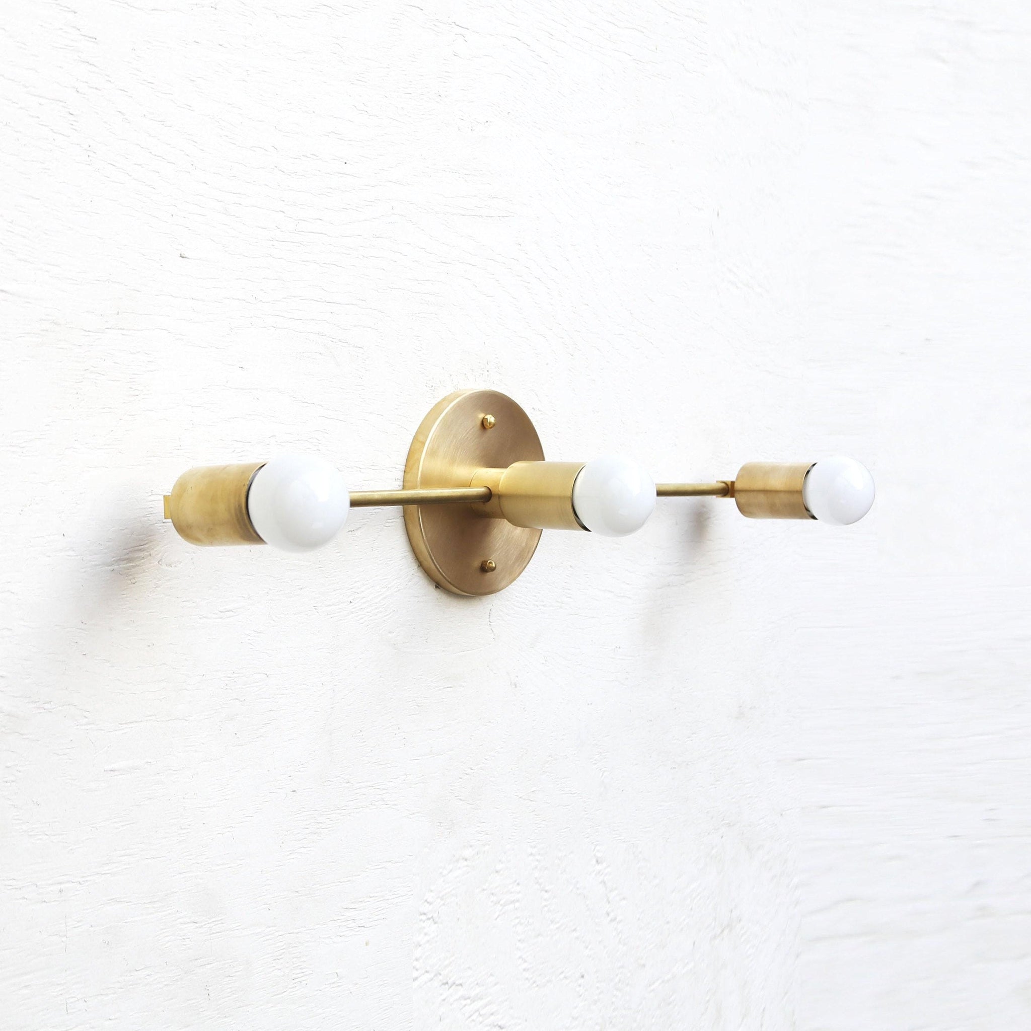Brass Bar Vanity Wall Light