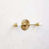 Brass Bar Vanity Wall Light