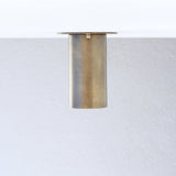 Brass Cylinder Ceiling Spotlight