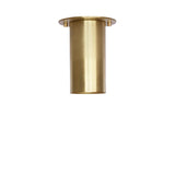 Brass Cylinder Ceiling Spotlight