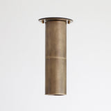Brass Cylinder Flush Mount Ceiling Spotlight