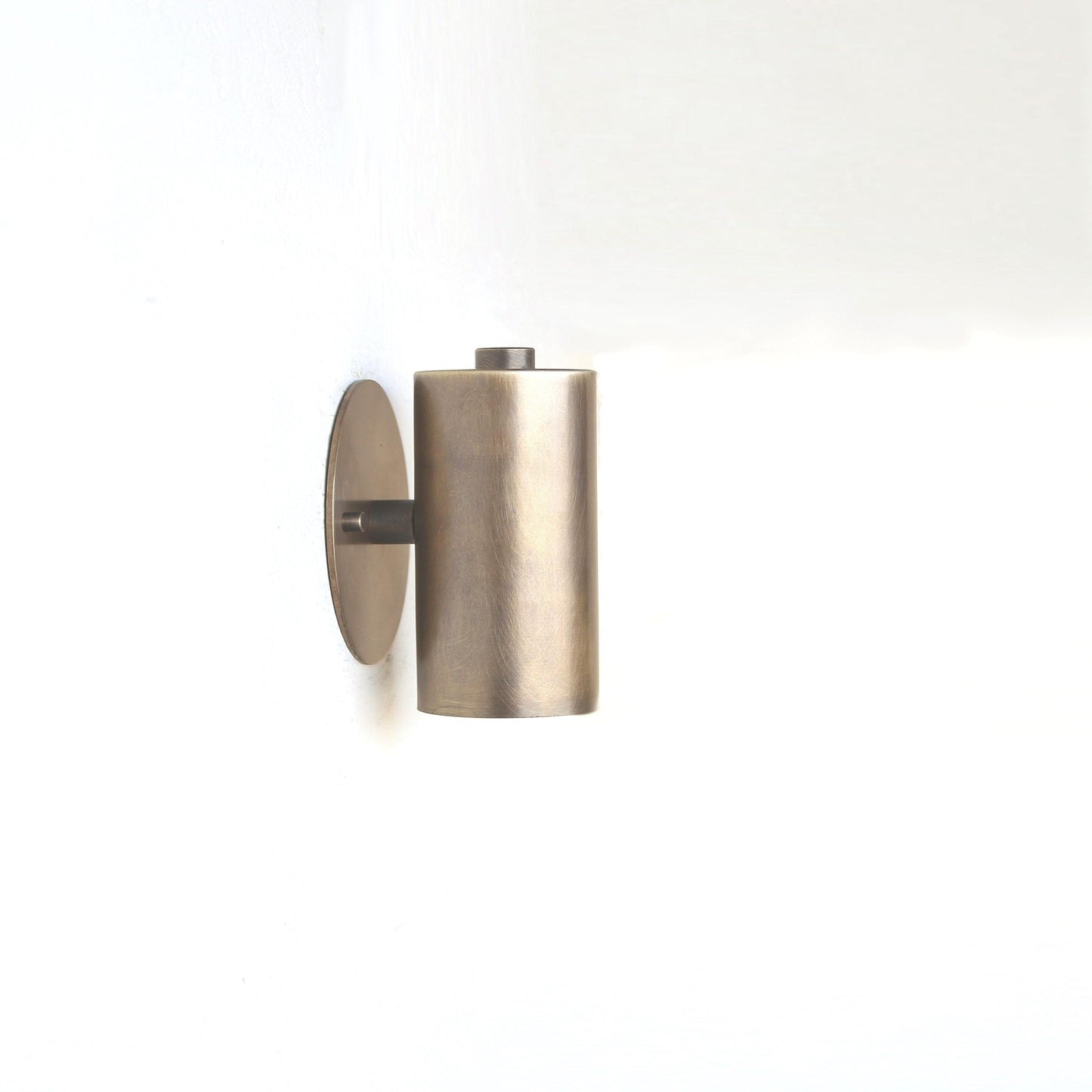 Brass Cylinder Wall Sconce