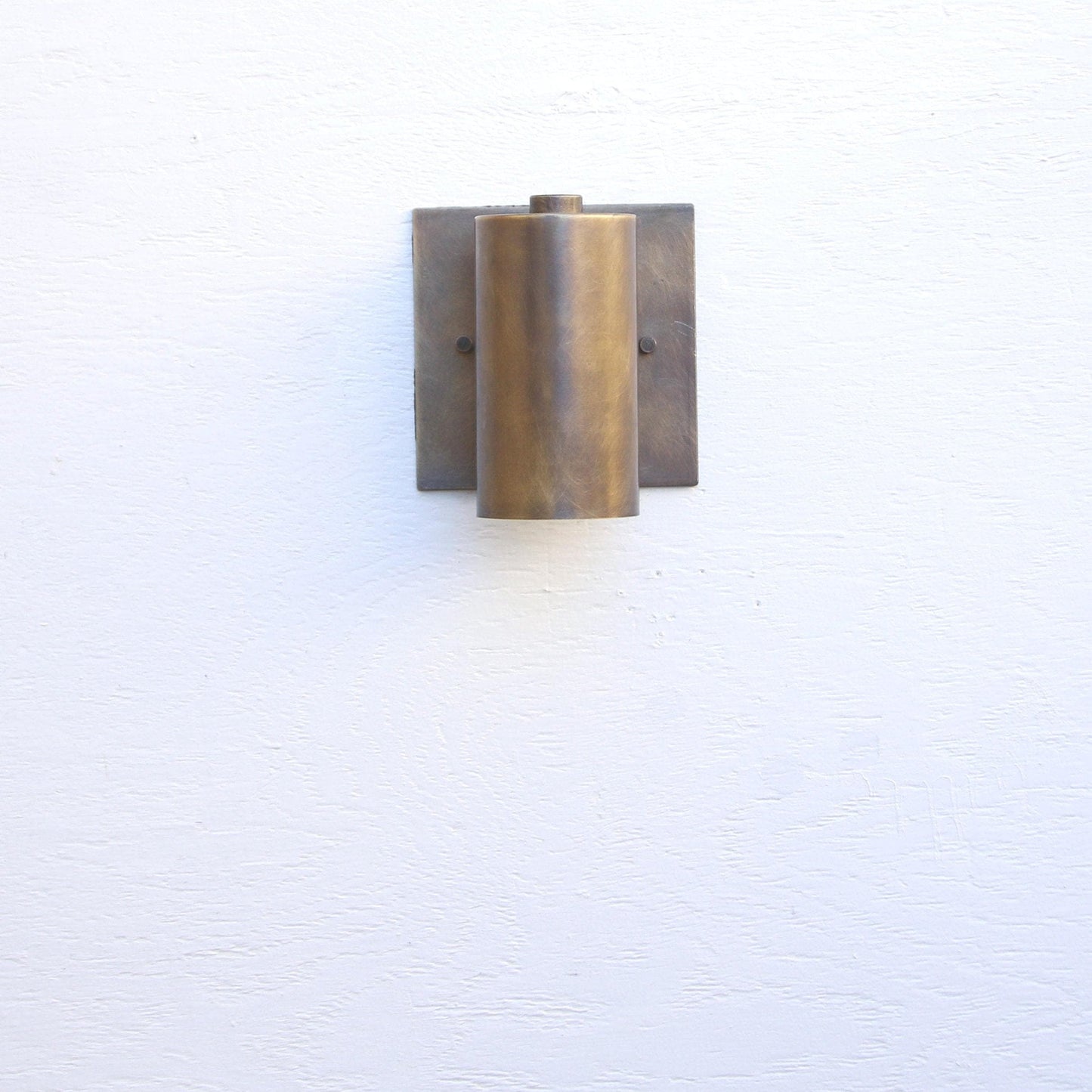 Brass Cylinder Wall Sconce