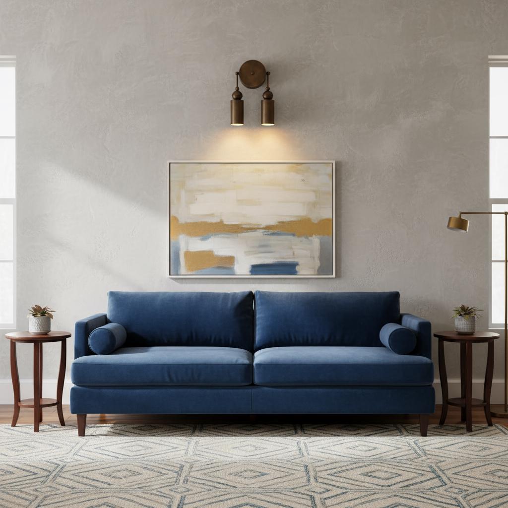 Brass Cylinder Wall Sconce