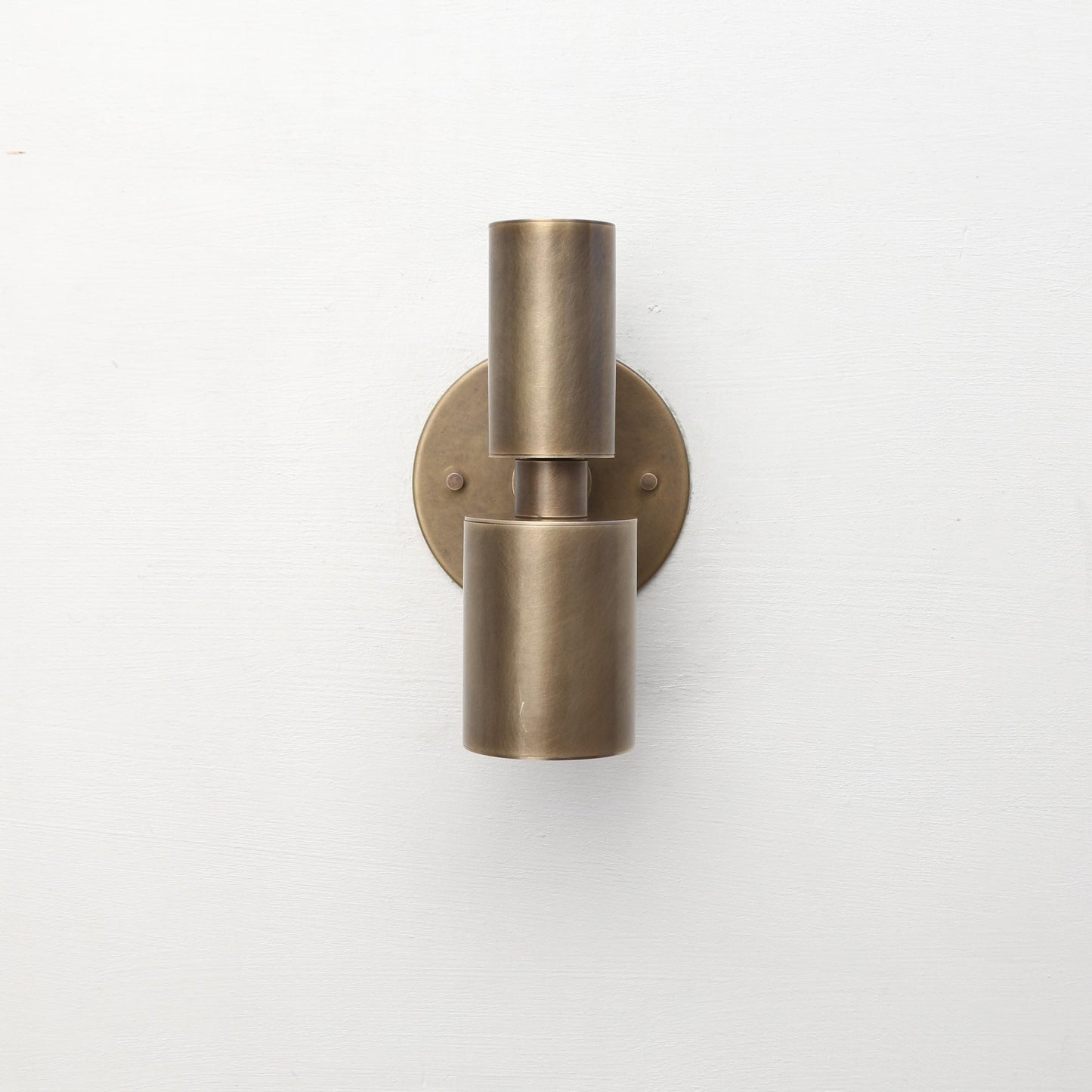 Brass Cylinder Wall Sconce