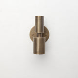 Brass Cylinder Wall Sconce