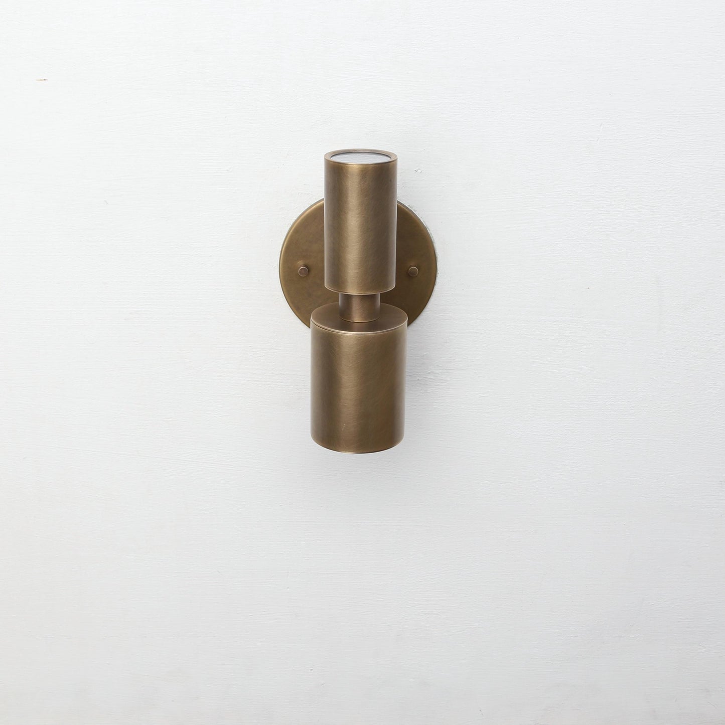 Brass Cylinder Wall Sconce