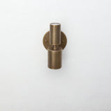 Brass Cylinder Wall Sconce
