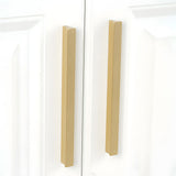 Modern Brass Gold Kitchen Cabinet Edge Handles