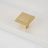 Modern Brass Gold Kitchen Cabinet Edge Handles