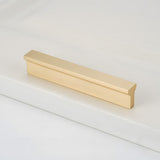 Modern Brass Gold Kitchen Cabinet Edge Handles