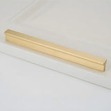 Modern Brass Gold Kitchen Cabinet Edge Handles