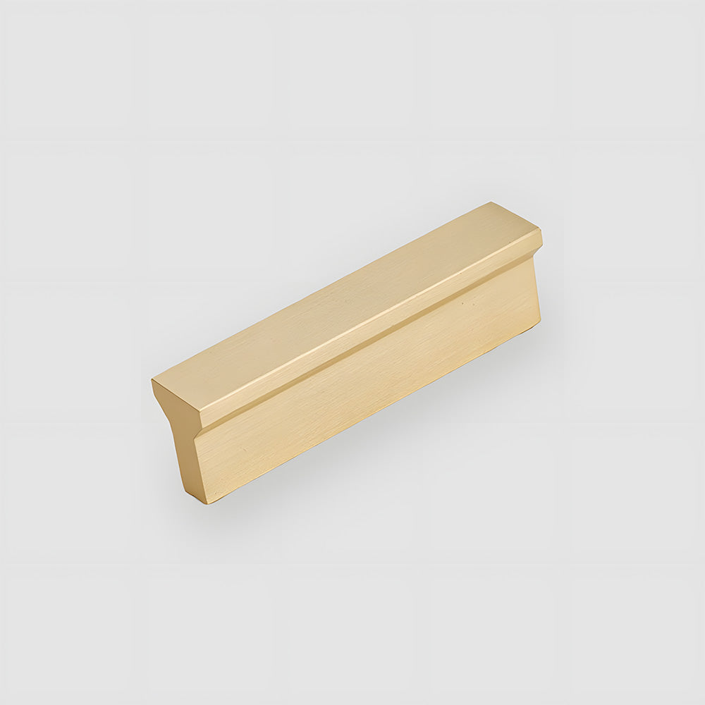 Modern Brass Gold Kitchen Cabinet Edge Handles