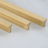 Modern Brass Gold Kitchen Cabinet Edge Handles