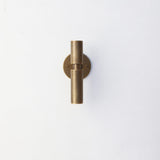 Brass Tube Wall Sconce with Up and Down Light
