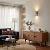 Brass Tube Wall Sconce with Up and Down Light