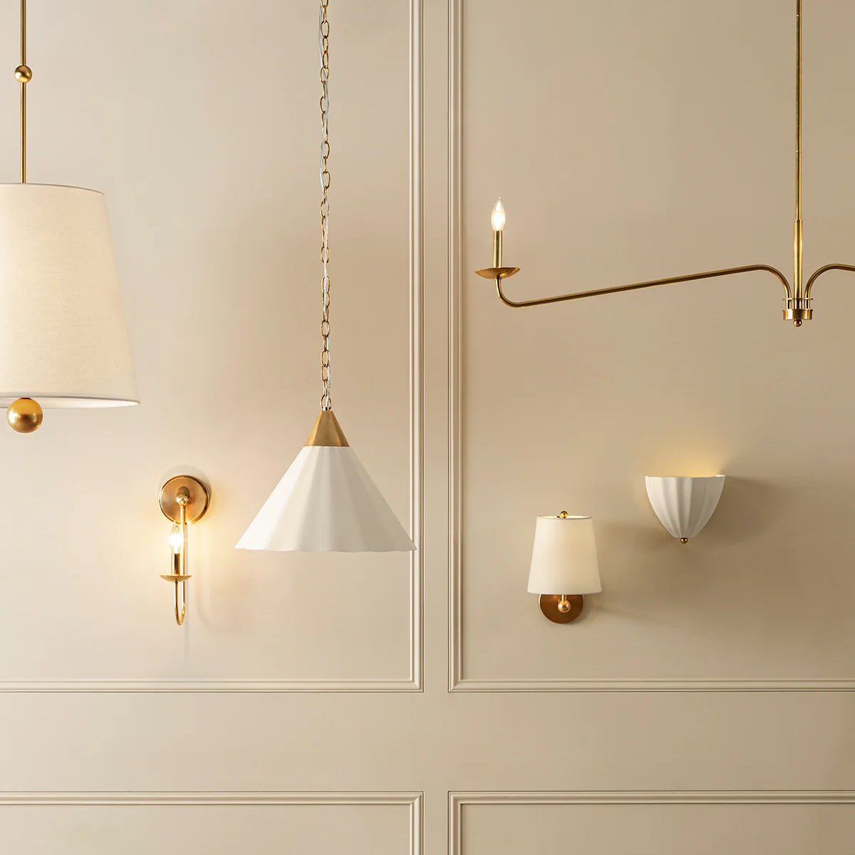 Brigadier Military-Inspired Pendant Light