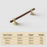 Luxurious Solid Brass Wood Cabinet Pulls