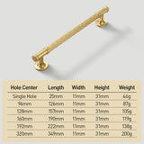Fashionable Textured Zinc Alloy Cabinet Handles