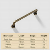 Retro American Hardware Cabinet Handles