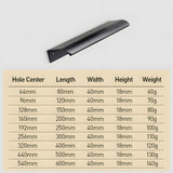 Aluminum Alloy Wardrobe Door Invisible Edge Cabinet Handles