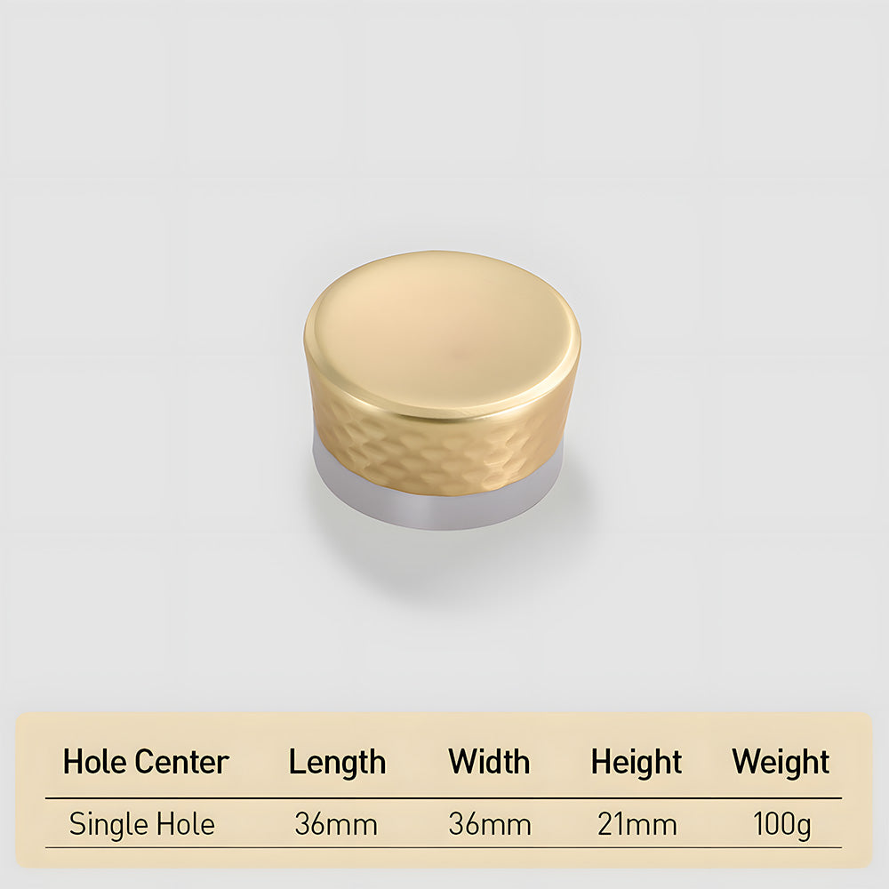 Unique Round Touch Glow Wardrobe Cabinet Drawer Knob