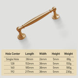 French Luxury Wardrobe Door Cabinet Handles