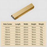 Multicolored Simple Invisible Finger Cabinet Drawer Handle