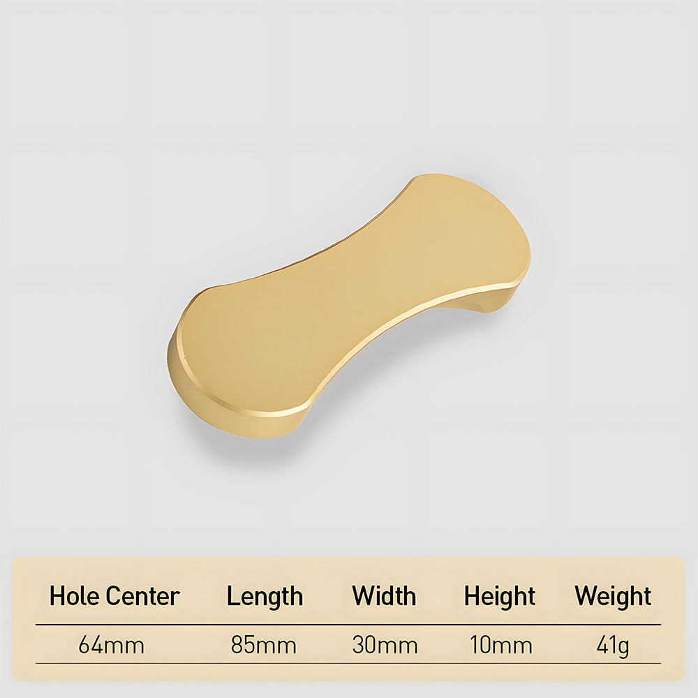 Stylish Self-Adhesive Wardrobe Door Drawer Handle
