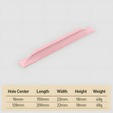 Trapezoidal Modern Kitchen Cabinet Drawer Handle