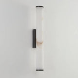 Callisto Vertical Alabaster LED Sconce | Sleek LED Accent for Modern Interiors