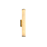 Callisto Vertical Alabaster LED Sconce | Sleek LED Accent for Modern Interiors - View 8