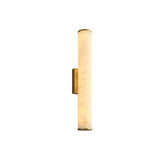Callisto Vertical Alabaster LED Sconce | Sleek LED Accent for Modern Interiors - View 10