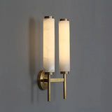 Candle Alabaster Sconce | Warm Ambient Lighting for Elegant Interiors - View 8