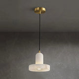 carrara alabaster pendant lamp