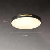 black ceiling lights