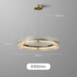 elegant glass chandelier