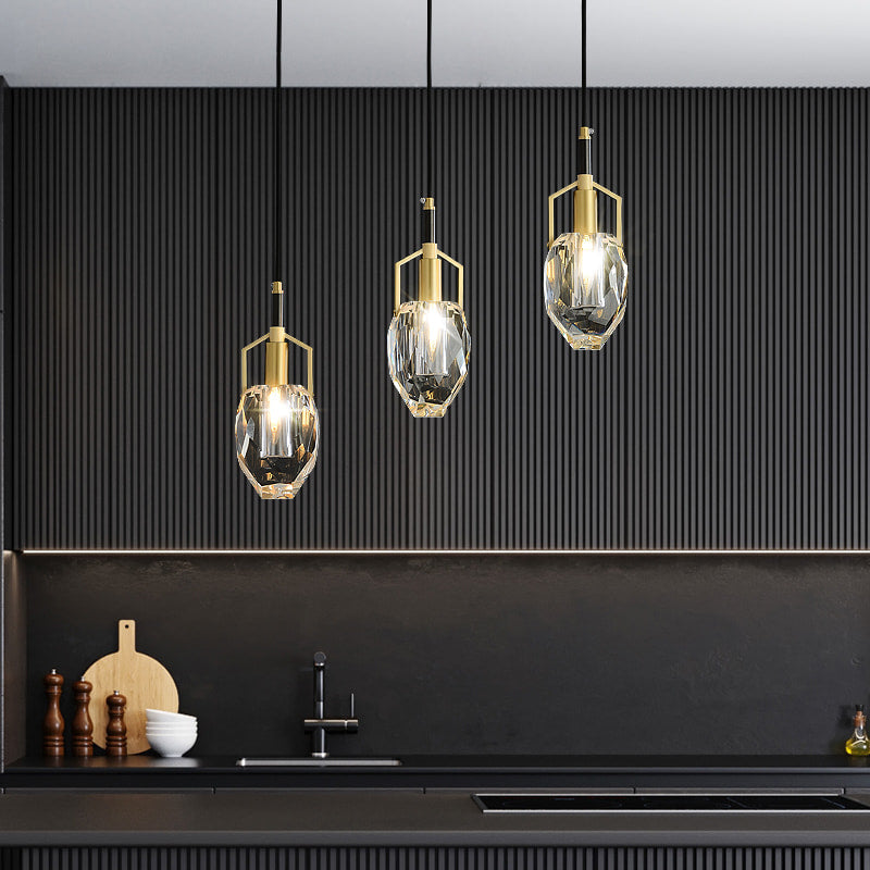 brass pendant light
