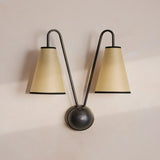 Clarke Wall Light Blackened Brass