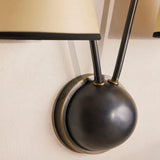 Clarke Wall Light Blackened Brass