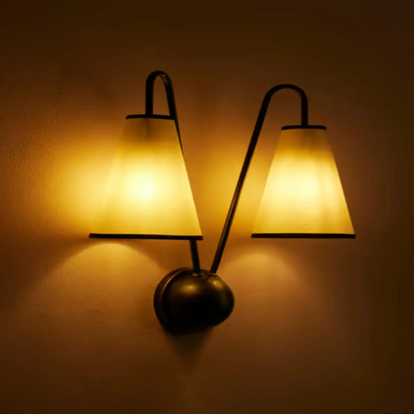 Clarke Wall Light Blackened Brass