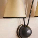 Clarke Wall Light Blackened Brass